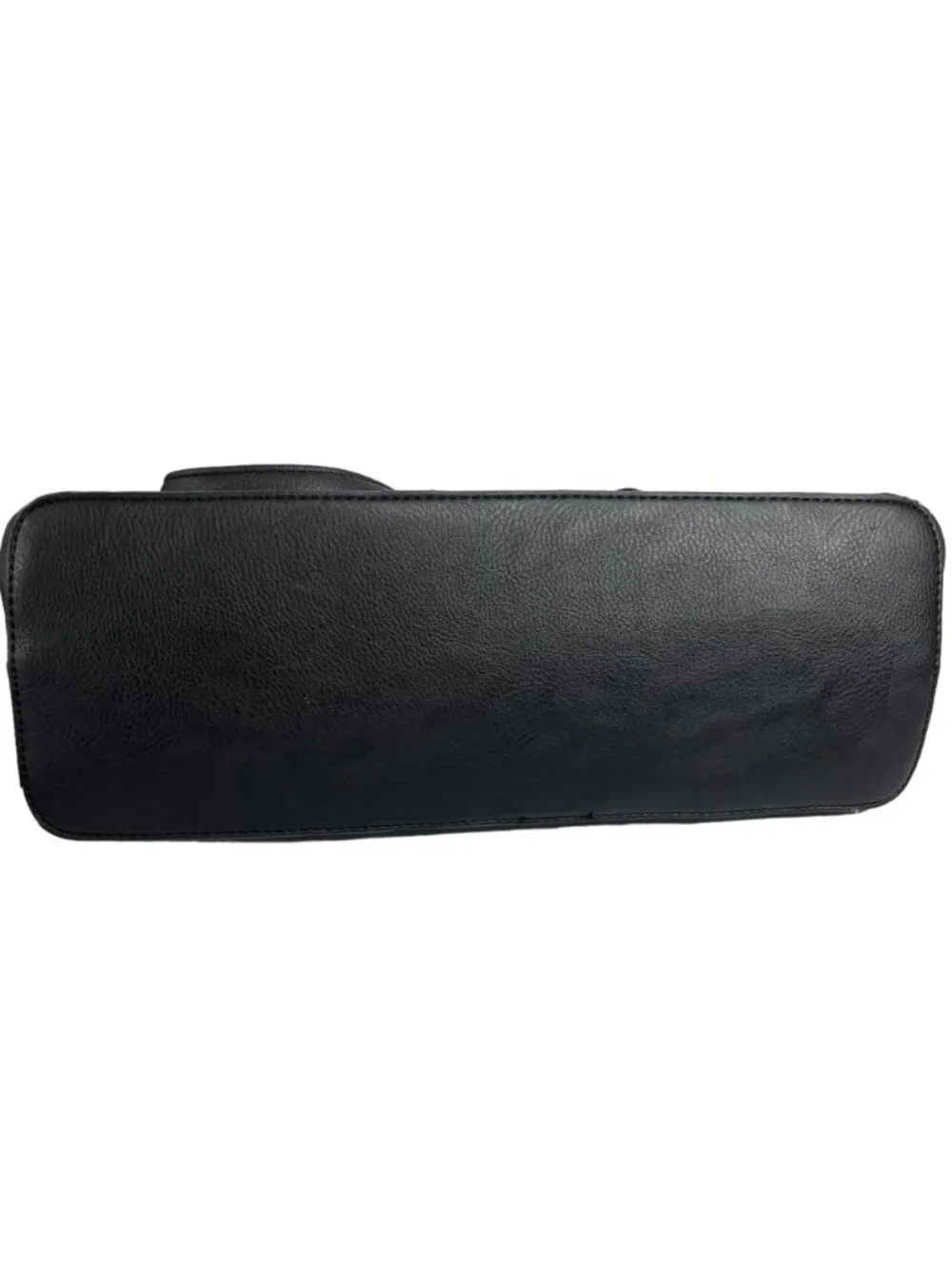 Nine West Tote Laptop Bag Purse Black Zipper Pockets Office Business